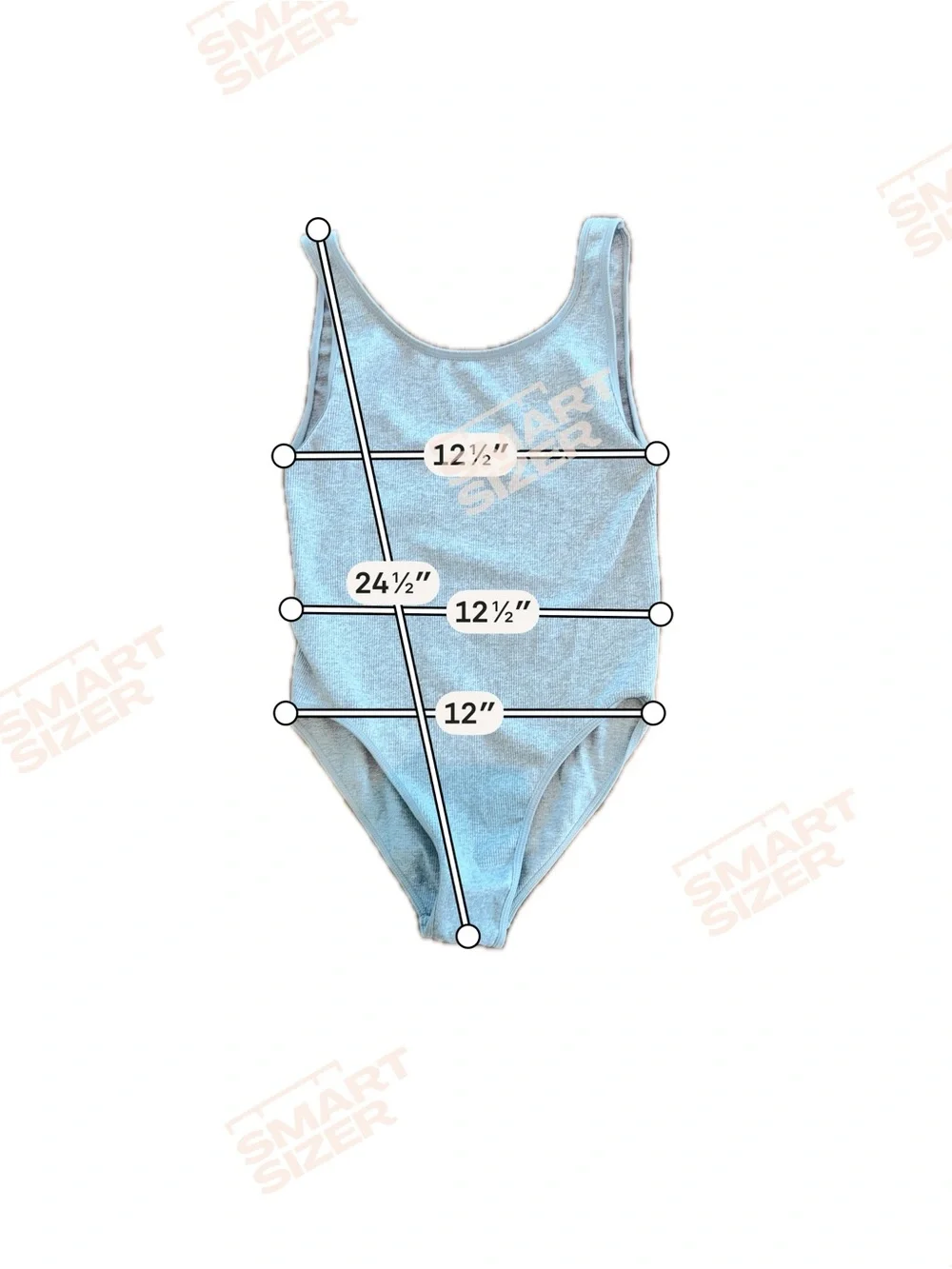 BP Classic Black Ribbed Tank Bodysuit